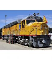 Union Pacific UP #6915 Centennial Grey Yellow Scheme Class EMD DDA40X Genesis Diesel-Electric Locomotive for Model Railroaders Inspiration