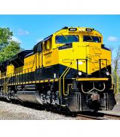 New York, Susquehanna & Western NYS&W #4066 HO Yellow Black Scheme Class EMD SD70ACe Diesel-Electric Locomotive DCC & SoundTraxx Tsunami2