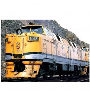 Denver & Rio Grande Western D&RGW #4002 HO Yellow Silver Scheme Class Krauss-Maffei ML4000 Diesel-Hydraulic Locomotive DCC & Sound