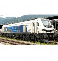 European Loc Pool ELP White Blue-Themed Scheme Class Stadler Euro 9000 EURODUAL Hybrid (Diesel-) Multi- Electric Locomotive for Model Railroaders Inspiration