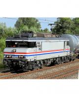 Rail Force One #1828 Nez Cassé VTG/GATX Grey Tricolore Stripes Class 1600 Electric Locomotive for Model Railroaders Inspiration