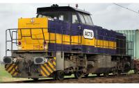 Nederlandse Spoorwegen NS #1701 HO ACTS Blue Yellow Scheme Class G 1206 Mak Diesel-Hydraulic Switcher Locomotive DCC & Sound